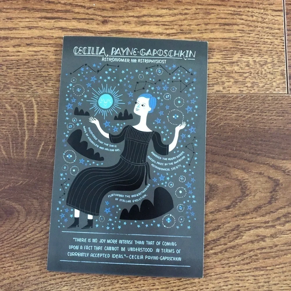 Women in Science by: Rachel Ignotofsky postcard set #5